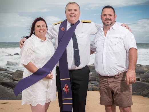 Wedding ceremony by Dr. Gerrit Rademeyer in Colenso