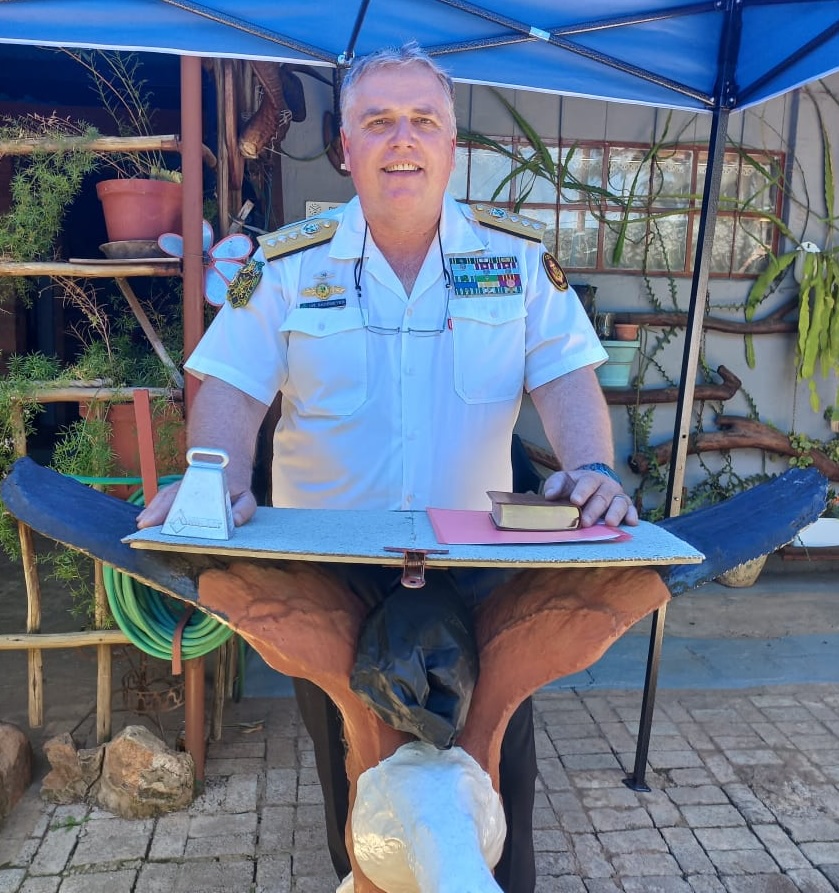 Wedding ceremony by Dr. Gerrit Rademeyer in Colenso